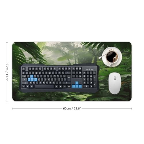 Tropical Rainforest Mouse Pad impermeable y antideslizante miniatura 2
