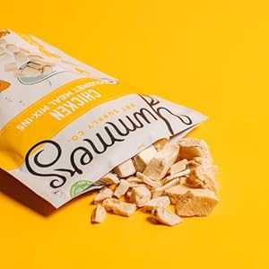 Premium Chicken Meal Mix-Ins, 2.5 oz - Flavor Dog Food Topper for Dry Food - Add Ins, Meal Toppers, Treat Mix - Freeze-Dried for Maximum Flavor - All-Natural & Free of Preservatives Premium Chicken Meal Mix Ins 25 oz Flavor Dog Food Topper for Dry Food Add Ins Meal Toppers Treat Mix Freeze Dried for Maximum Flavor All Natural Free of Preservatives