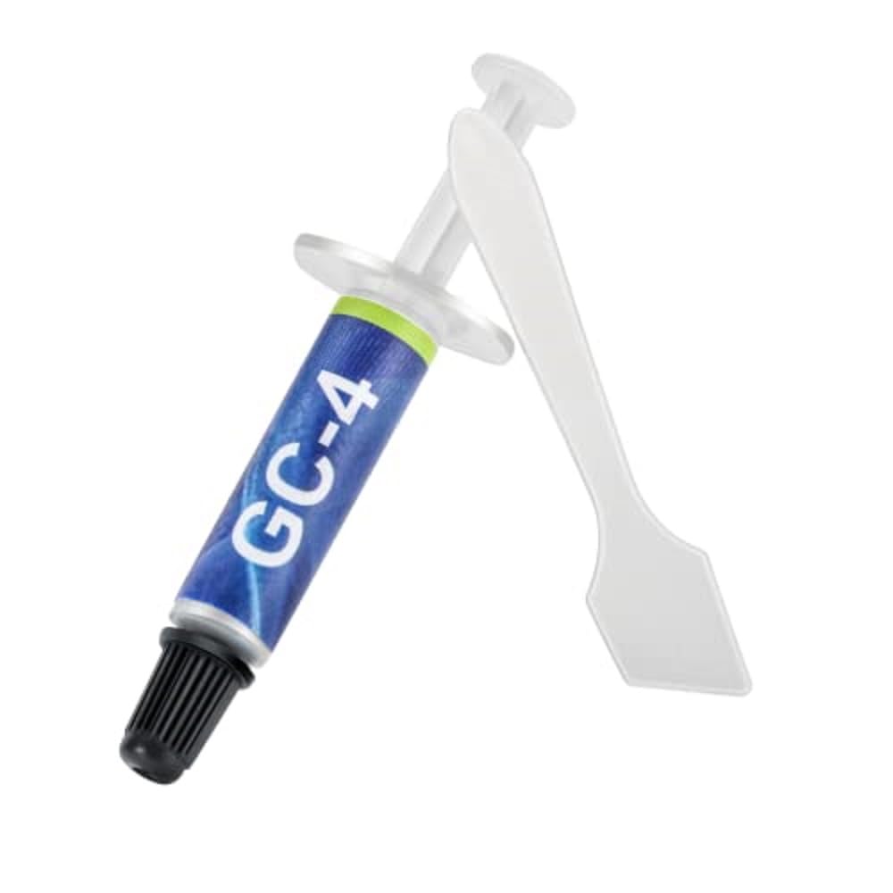 Gelid Solutions GC-​4-​1g Pâte thermique pour dissipateurs de chaleur | Conductivité thermique maximale | Facile à utiliser | Non corrosif