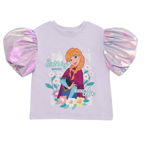 Image of Disney Girls Birthday T-Shirt Infant to Big Kid Sizes (18 Months - 14-16)
