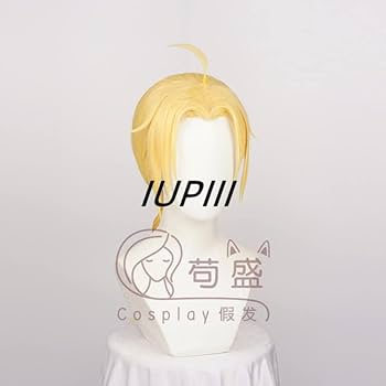 鋼の錬金術師　金髪ウィッグ 鋼の錬金術師 FULLMETAL ALCHEMIST エドワード・エルリック