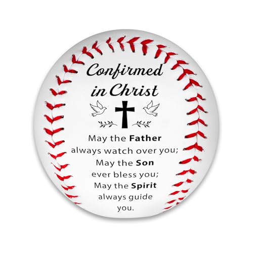 Confirmation Gifts for Teen Boys Girls Confirmed in Christ Baseball