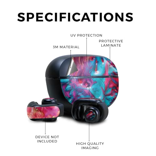 Image of Skin Compatible with Bose Ultra Open Earbuds - Paint Party - Premium 3M Vinyl Protective Wrap Decal Cover - Easy to Apply | Crafted in The USA by MightySkins