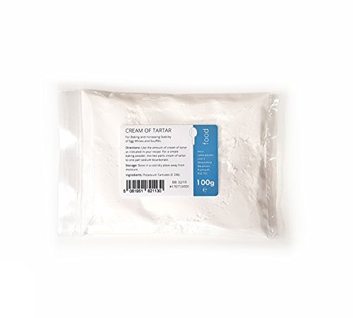 Intralabs Cream of Tartar for Baking & Playdough Pure Food Grade Powder 100g