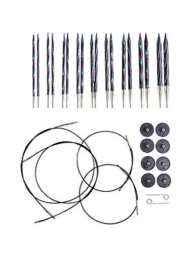 Knit Picks Options Wood Interchangeable Knitting Needle Set - US 4-11 (Majestic)