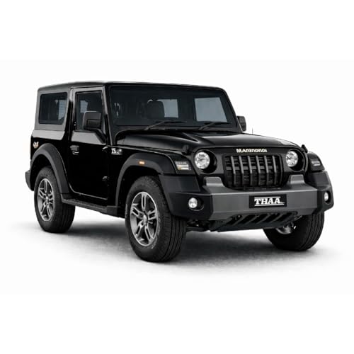 Image of Pringo Fortuner Toy Car for Kids | 1:36 Scale Diecast Pull Back Metal SUV Car | Openable Doors, Boot, Light & Sound Fortuner Toy Car for 3+ Year Boys | Gift Toy for Kids (Thar Black)