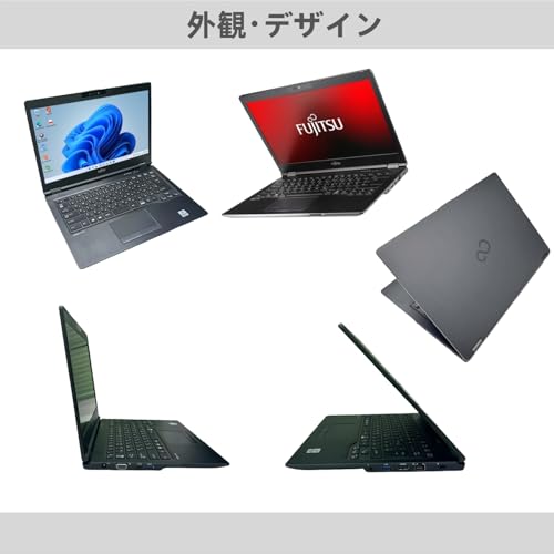 undefined 【整備済み品】富士通 ノートパソコン FUJITSU LIFEBOOK U7410 第10世代 Core i5-10310U 軽薄 ノートPC/Windows11&MS Office 2019搭載 Webカメラ内蔵 14インチ パソコン (メモリ:16GB/SSD:1TB) の商品画像 2