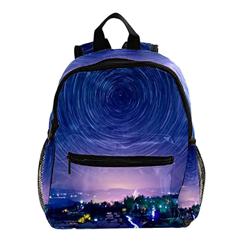 Sac à dos pour enfants motif espace et fusée idéal pour la rentrée en maternelle