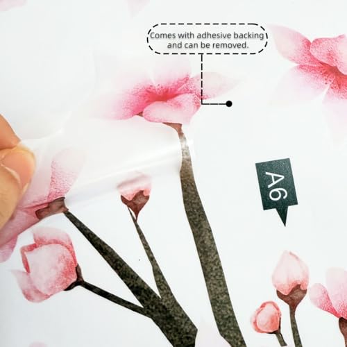 Cherry Blossom Wall Decals 50% Off - Large Removable Floral Tree Art - Image 7