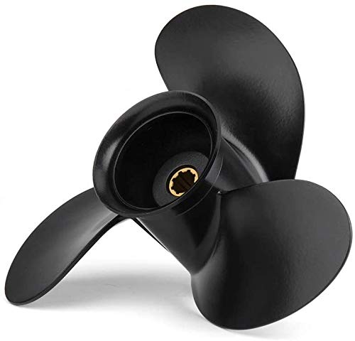 Ayaksmi Jason Marine Oem Grade 9 X 9 Aluminum Outboard Propeller Fit Mercury Engines 9.9-15Hp thumb #2