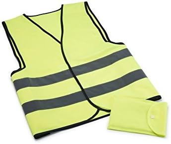 2 Stück Auto Warnwesten Set - Reflektierende Sicherheitswesten Für Pannen & Unfälle
