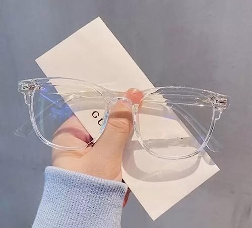 Image of IFLASH Zero Power Light Weight Computer Readers Blue Light Blocking Eye Glasses Men Women | Anti Glare UV Blu Ray light Filter Cut Reflection Protection Lens TR90 Frames
