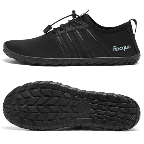 Racqua Men's Women's Water Shoes Barefoot Shoes Swim Shoes Quick Dry Beach Shoes Anti-Slip Aqua Shoes3