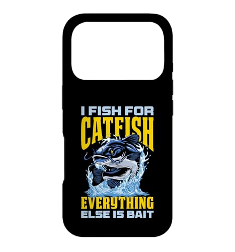 I Fish For Catfish �f�U�C�� - ��_�ȃi�}�Y�̃O���t�B�b�N �X�}�z�P�[�X iPhone 17 Pro �p
