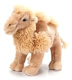 The Petting Zoo Bactrian Camel Stuffed Animal Plushie, Gifts for Kids, Wild Onez Wildlife African Animals, Camel Plush Toy, 12 inches