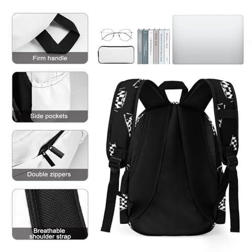Sac à dos de course à damier pour simplifier vos trajets et sessions de running - 5
