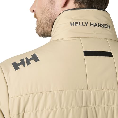 Image of Helly-Hansen Crew Insulator Jacket 2.0 Men Lightweight Warm Sailing Jacket, Water Resistant Windproof Primaloft Insulation