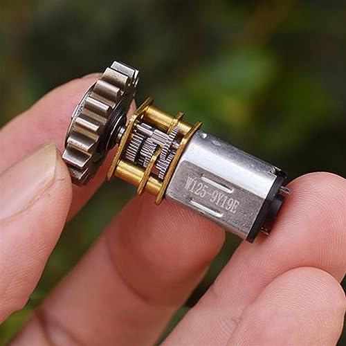 Moteur à engrenages DC mécanique avec boîte de vitesses métallique pour robotique