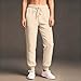 Shusuen Joggers for Women High Waisted Drawstring Sweatpants Trendy Joggers with Pockets Workout Athletic Sweat Pants 2026（Beige,XX-Large）