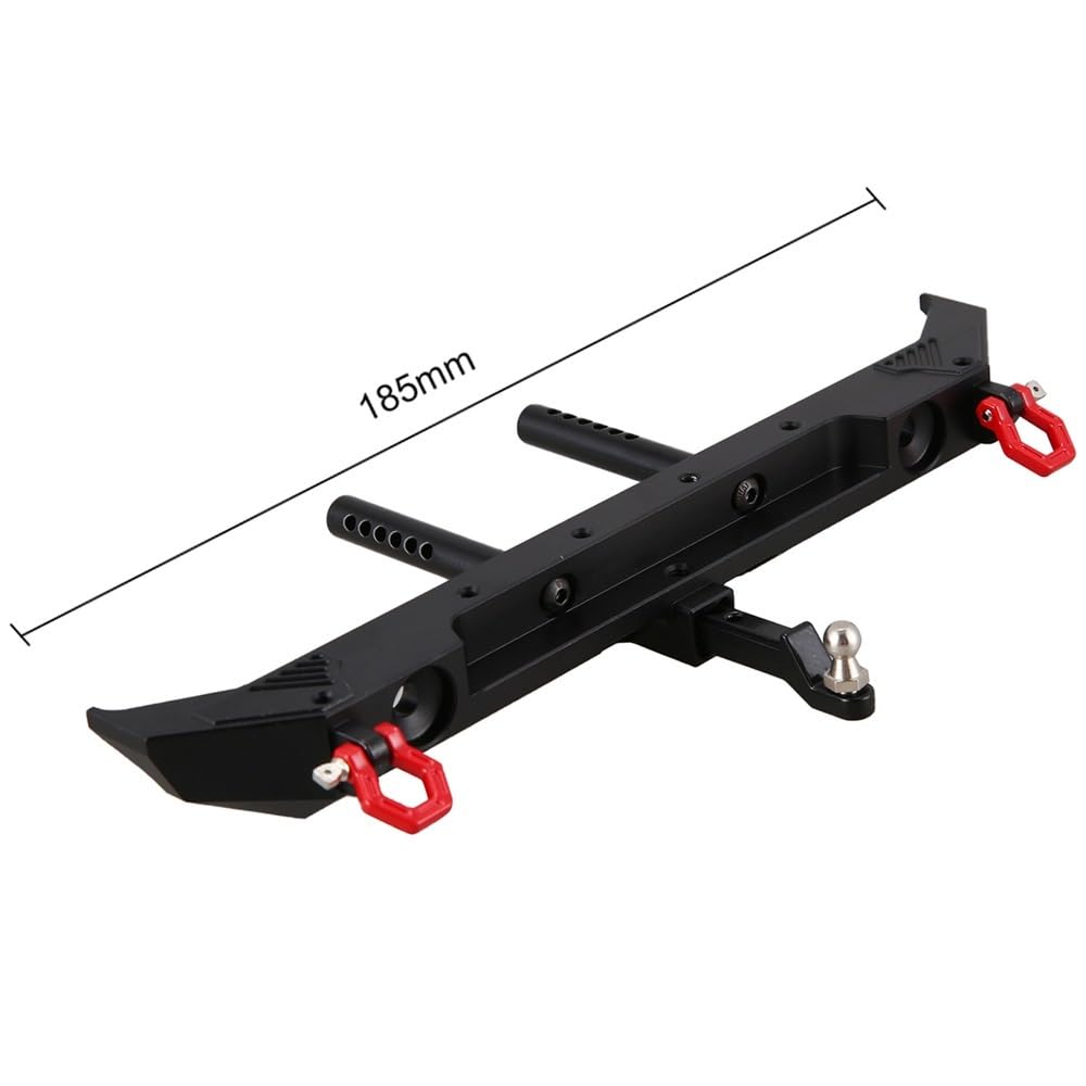 Metal Rear Bumper With LED Lights For Axial SCX10 III Bronco RC Crawler - View #11