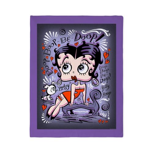 CafePress Betty Abstract Boop Twin Duvet Cover, Printed Comforter Cover, Unique Bedding,