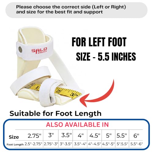 Image of SALO Orthotics CTEV Splint - Clubfoot Brace for Left Foot (Size - 5.5 inch)