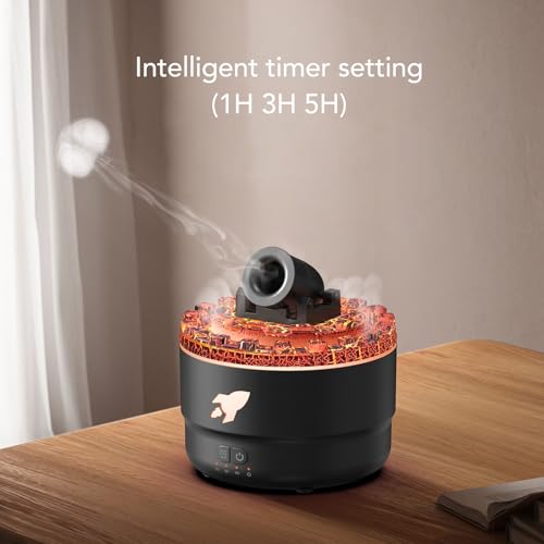 Humidificador Volcano Therapy Difusor pequeño con apagado automático miniatura 2