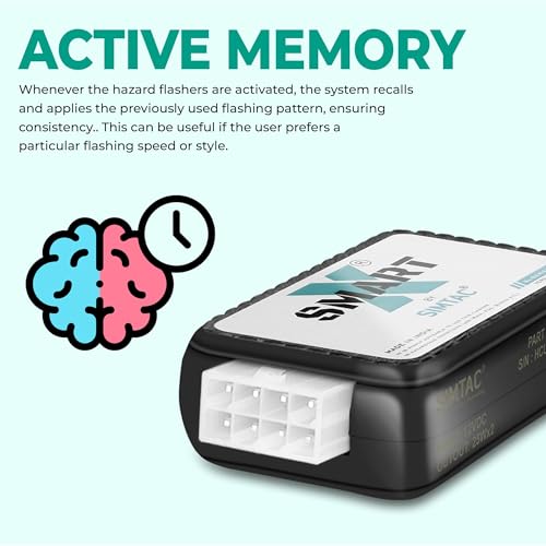 Image of Simtac Suzuki Access 125 BS6 Switchless Smart-X Hazard Flasher ACS6-SL6