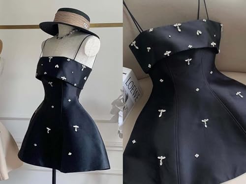 Sparkly Beaded Mini Homecoming Dresses for Women A-Line Spaghetti Straps Prom Cocktail Party Gowns Short3