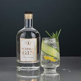 Buy The Handmade Gin Company Premium Wirral Gin 42 ABV – Unique Local Botanicals in a 70cl British-Made Bottle – The Handmade Gin Company