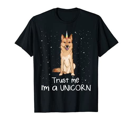 Créeme Soy Un Perro Unicornio Spitz Finlandés Camiseta