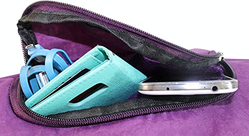 Allegiant Air Personal Item Under Seat - 16 x 14 x 7 inches - Travel with Confidence (Purple)3