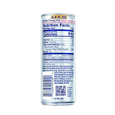 Red Bull Energy Drink, Original, 8.4 Fl Oz (Pack of 12)