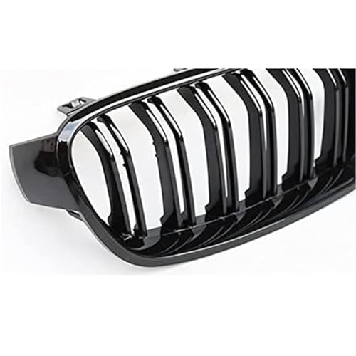 Calandre de phare antibrouillard style double lamelles pour BMW avant - 6