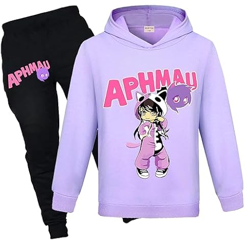 MOEYIQI Kids Purple Hoodie Tracksuit Set Cover