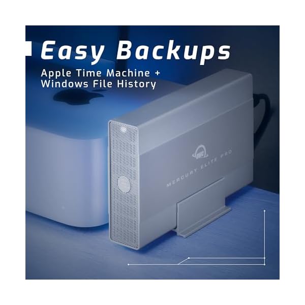 OWC Mercury Elite Pro 8TB 7200 RPM Storage Solution w/USB 3.2 5Gb/s - Image 6