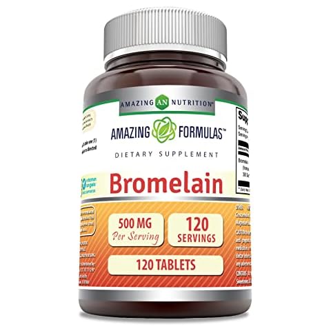 Amazing Formulas Bromelain 500mg Supplement Cover