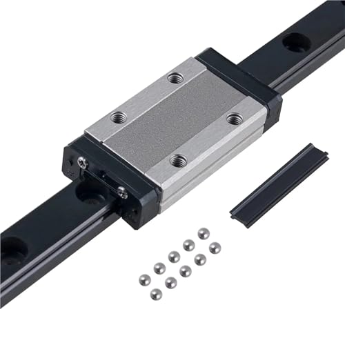 Rail miniature MGN9H noir et guide linéaire MGN12 600 mm haute rigidité