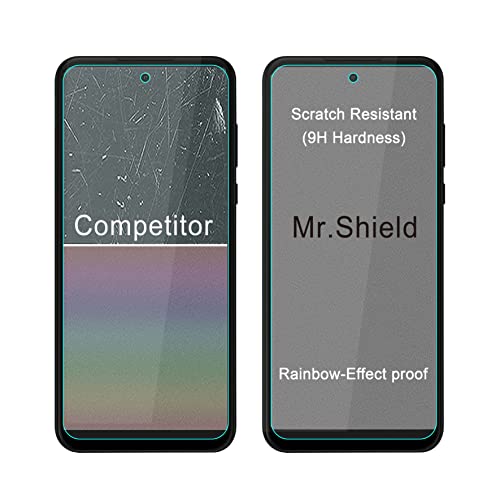 Image of Mr.Shield [3-Pack] Designed For Motorola MOTO G Play (2023) [Tempered Glass] [Japan Glass with 9H Hardness] Screen Protector with Lifetime Replacement