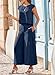 EVALESS Outfits for Women 2 Piece Sets Knit Fashion 2025 Trendy Spring Summer Beach Vacation Clothes Travel Outfits for Women Matching Set Navy Blue Large