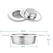 Helect Colador Fregadero de Cocina, Solo Apto Compatible Agujeros de Tapón de...