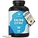 Kalium Potassium – 400 Kapseln – 2.222mg pro Tag – Kaliumcitrat...
