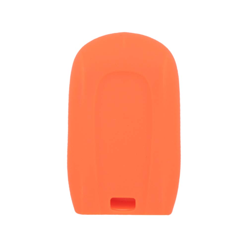 BROVACS Silicone Cover Protector Case Holder Skin Jacket Compatible with OPEL Astra K VAUXHALL Insignia 3 Button Smart Remote Key Fob CV9623 Orange - Image 3