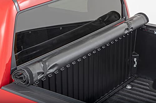 Rough Country Roll-Up Bed Cover For 22-23 Toyota Tundra | 5'7" Bed - 48619550 #TOP4