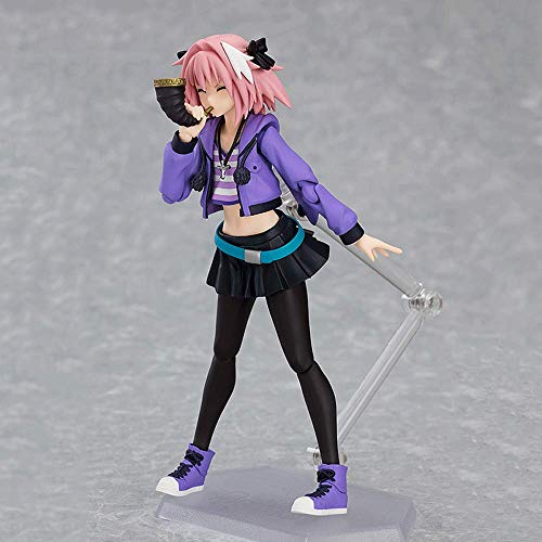 Jjrppff Astolfo Figure, 5.5 Inches Fate/Apocrypha Character Model, Standing Posture, Desktop Lifelike Movable Dolls, Pvc Material Game Girl Figures (For Gift Collection) #TOP1