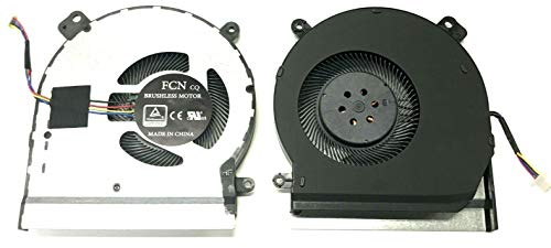 Tensione: 12 V - 1 A CPU Version FAN Cooler compatibile per ASUS ROG Strix Scar II GL504GW