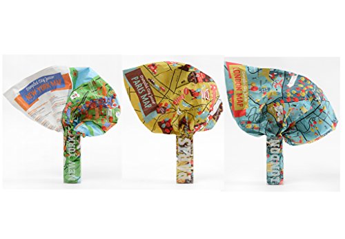 Junior Paris Crumpled City Map : plan imperméable et froissable pour petits nomades - 4
