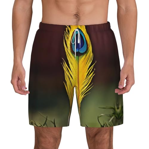 Short de bain pour homme à séchage rapide confortable short de plage imprimé