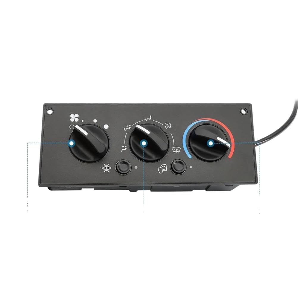 A/C Control Switch Panel 599-5511 F2110071 Compatible with - W900 T800 T600A 2002-2006