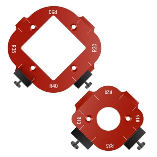 Radius Jig Router Template for Woodworking